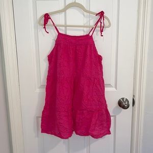 Pink Flowy Dress